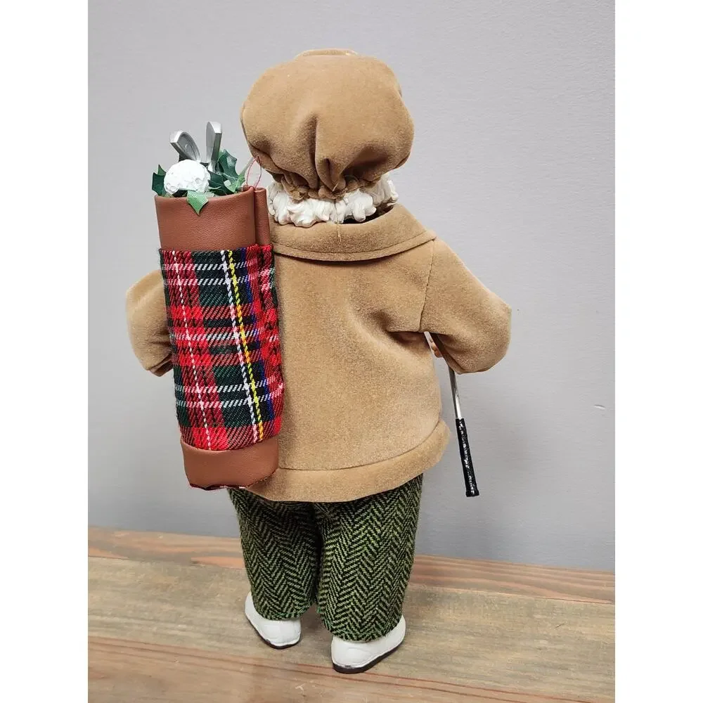 Ashland Collectible 10" Golfer Santa Figure Christmas Collectible - Picture 5 of 6